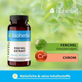 bioherba reichenbach gmbh ood BIOHERBA Fenchel Kapseln 100 St.