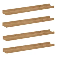 VidaXL Wandregal 60 x 9 x 3 cm Braun