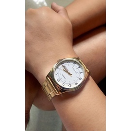 Casio Mtpv006g7b Uhr Yellow Gold / Yellow Gold / White One Size