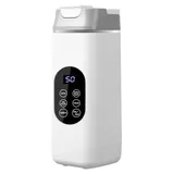 Tragbarer Mini Mixer Blender - Mixbecher - Kabellos - USB wiederaufladbar - Eiscrusher - Smoothie-Maker - Weiß