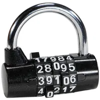EASYWORK - Zahlenvorhangschloss 5-stellige Kombination Zahlenschloss Vorhängeschloss