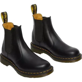 Dr. Martens 2976 Yellow Stitch Smooth black smooth leather 40