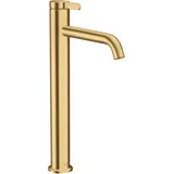 Hansgrohe Axor One 260 mit Hebelgriff und Ablaufgarnitur, brushed gold optic