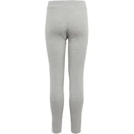 adidas Essentials 3-Streifen Cotton Leggings Mädchen Tights, grau