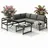 MuCoLa Loungeset grau
