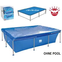Happy People Poolabdeckung blau 263x185 cm