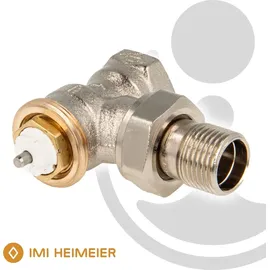 HEIMEIER V-exakt II Thermostatventil Eck 3/8 Zoll vernickelt
