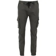 Alpha Industries Cotton Twill Joggers Greyblack S