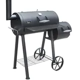 HAMSON International GmbH Holzkohlegrill Smoker Redmond Black Torch