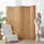 Homestyle4u Paravent Raumteiler in Braun 250x200 cm 302