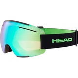 Head F-LYT Skibrille, Grün/Schwarz, M