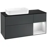 Villeroy & Boch Waschtischunterschrank 120 x 60,3 x 50,1 cm Midnight Blue Matt Lacquer