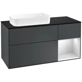 Villeroy & Boch Waschtischunterschrank 120 x 60,3 x 50,1 cm Midnight Blue Matt Lacquer