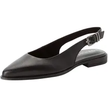TAMARIS Sling Ballerinas für Damen, schwarz, 38 EU