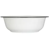 IB Laursen Waschschüssel Emaille, Höhe 11,5 cm, Ø 36 cm, weiss