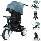 Lorelli Tricycle Jaguar 4 in 1 Schiebestange Sitz drehbar, verstellbar, Faltdach