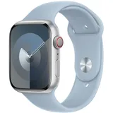 Apple Watch Sportarmband 45 mm Hellblau M/L