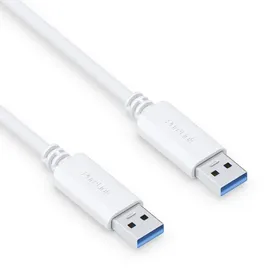 PureLink USB-A auf USB-A 1 m Weiß