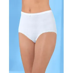 Taillenslip SPEIDEL, Damen, Gr. 42, weiß, 100% Baumwolle, Unterhosen