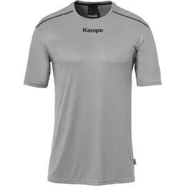 Kempa Shirt POLY in dark grau melange S