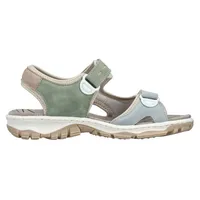 Rieker Riemchensandale Damen Mint/Creme/Hellblau/Mehrfarbig 41