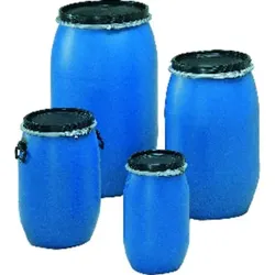 Weithalsfass 30 Liter 510mm hoch blau