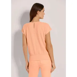 Madeleine Ärmelloses Rundhals-Shirt Uni Orange 36