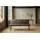 KAWOLA Sitzbank ELEEN Leder Dunkelbraun 163 x 85 x 69 cm