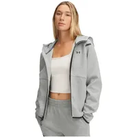 Under Armour Unstoppable Fleece Kapuzenjacke Damen 348 silica green/black