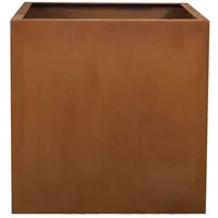 Köhko Designer-Blumenkübel aus Cortenstahl vivo 37 x 37 x