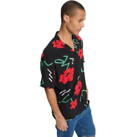 QUIKSILVER Kurzarmhemd Schwarz XXL