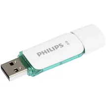 Philips Snow Edition 8 GB weiß/grün