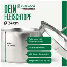 Fackelmann Chefkoch Fleischtopf