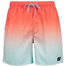 Rip Curl Offset Fade Volley Badeshorts Rot/Grau XL