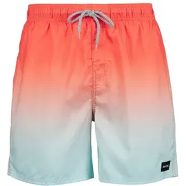 Rip Curl Offset Fade Volley Badeshorts Rot/Grau XL