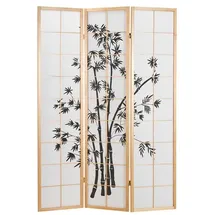 Homestyle4u Paravent in Braun 132x179 cm 311,