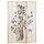 Homestyle4u Paravent in Braun 132x179 cm 311,