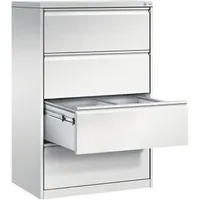 C+P CP Hängeregistraturschrank 78,7 x 135,7 x 59 cm grau