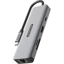 Sitecom CN-5507 Usb-C Pd Multiport Adapter - Grau