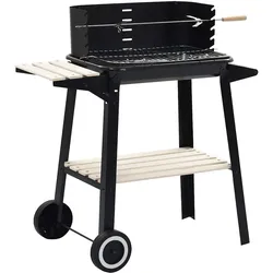 Holzkohlegrill Standgrill mit Rädern