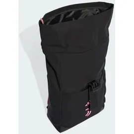 adidas Juventus Turin Heim-Rucksack Schwarz/Bliss Pink