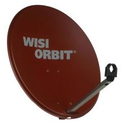 Wisi OA 36 I - 60cm Alu-Spiegel - rotbraun