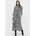 Yas Hemdblusenkleid Schwarz/Weiß Gestreift L