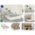 OTTO home MAREILLES 140 x 200 cm Weiß