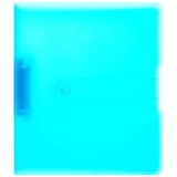 Herlitz Ringbuch 2-Ringe blau-transparent 3,8 cm DIN A4