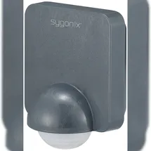 Sygonix SY-5836536 Wand PIR-Bewegungsmelder 360° Relais Dark-Grey IP54