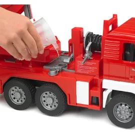 Bruder 02771 - MAN Feuerwehr mit Drehleiter 1:16