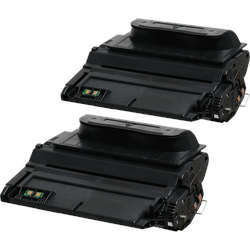 2 Recycling Toner ersetzt HP Q1338D  38A  schwarz