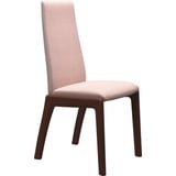 Stressless® Polsterstuhl Laurel, Low Back, Größe L, mit abgerundeten Beinen in Walnuss rosa