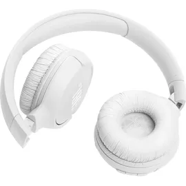 JBL Tune 520BT Kabelloser On-Ear-Kopfhörer (Bluetooth 5.3) - Weiß - Weiß
